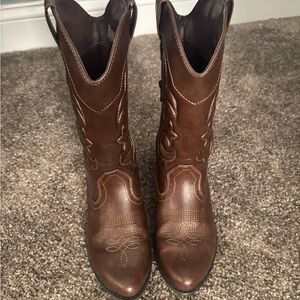 Cat & Jack Kids' Western Brown Boots